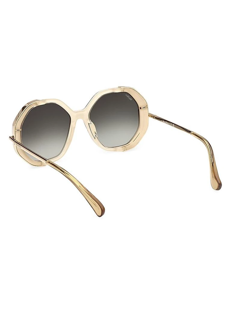 Max Mara 55MM Geometric Sunglasses - Accessories - BeyondStyle display picture 3