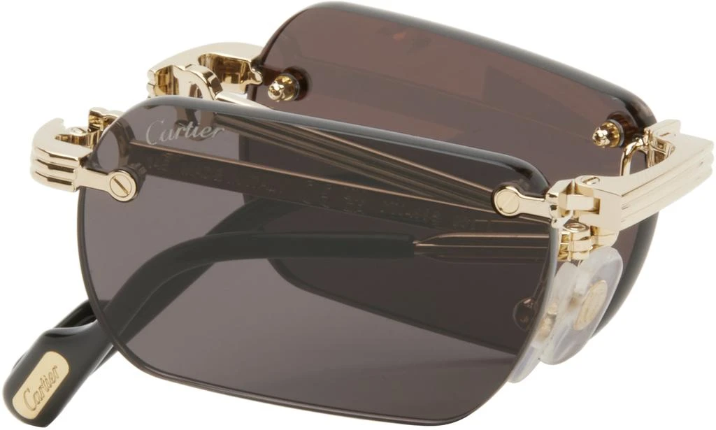 Cartier Gold 'Première de Cartier' Sunglasses 4