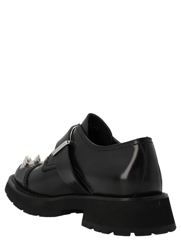 Shop Alexander McQueen Studded Derby Shoes on Sale at BeyondStyle