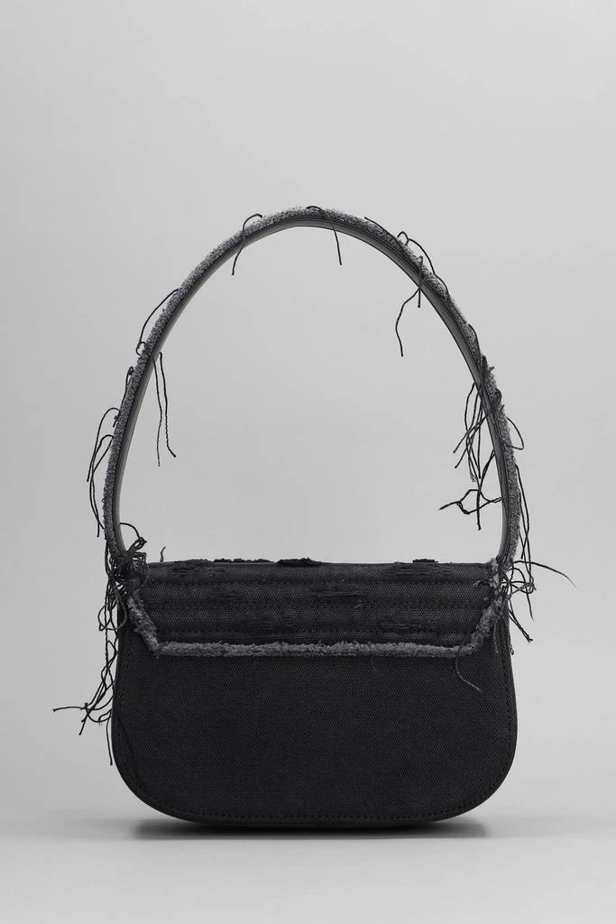 Diesel 1dr Hand Bag In Black Cotton 3