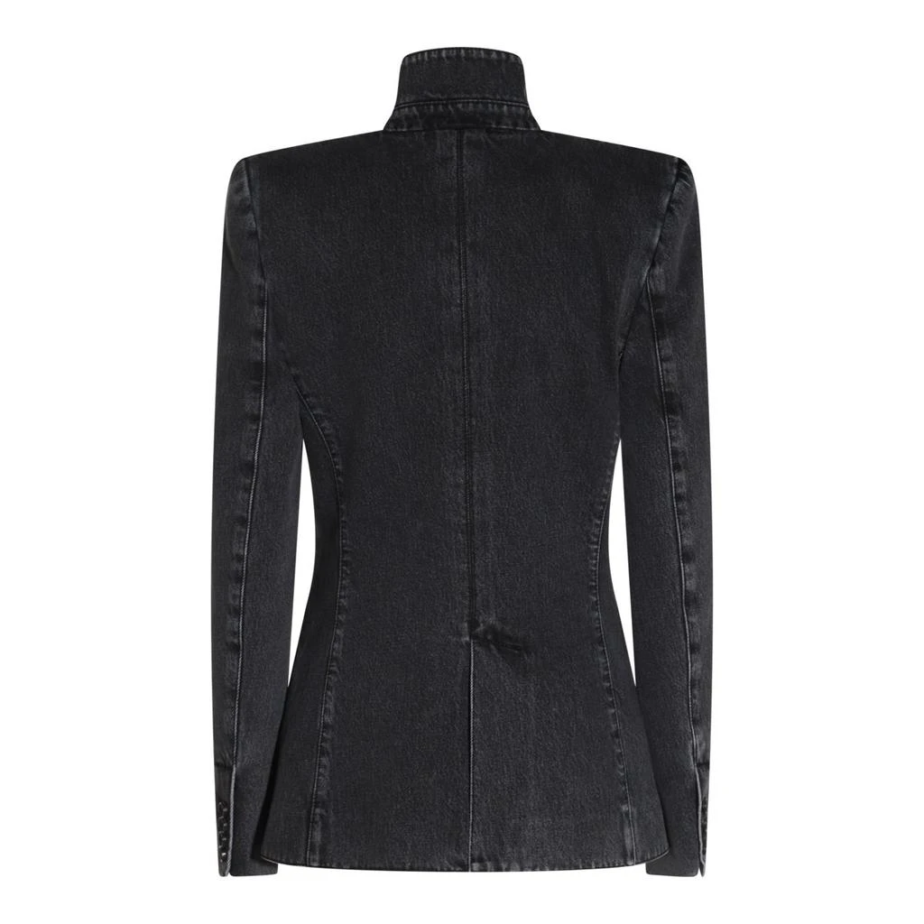 Alexander McQueen Alexander McQueen Twisted Spliced Denim Jacket 2