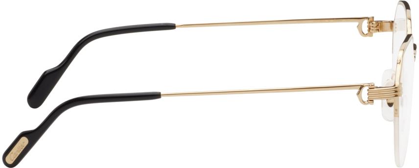 Cartier Gold Round Glasses