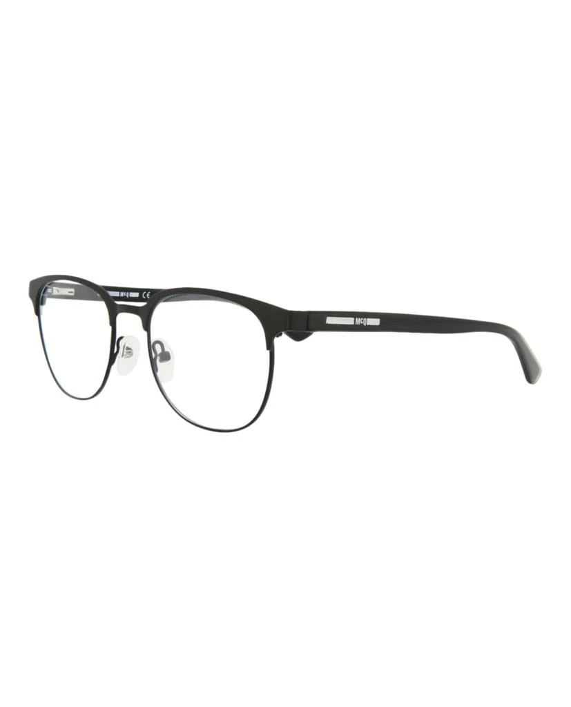 McQ Alexander McQueen Round-Frame Metal Optical Frames 2