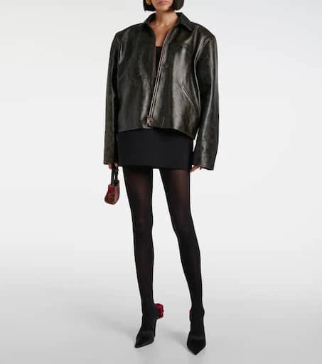 Magda Butrym Leather jacket 2