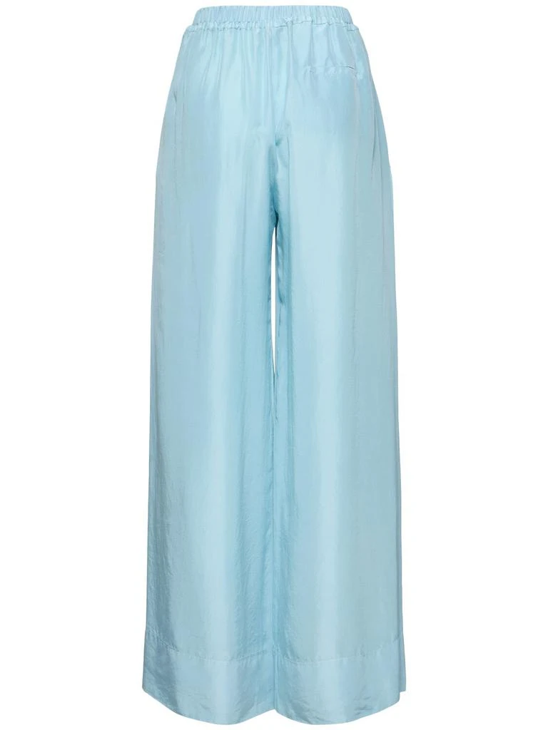FORTE_FORTE Habotai Silk Drawstring Pants 3