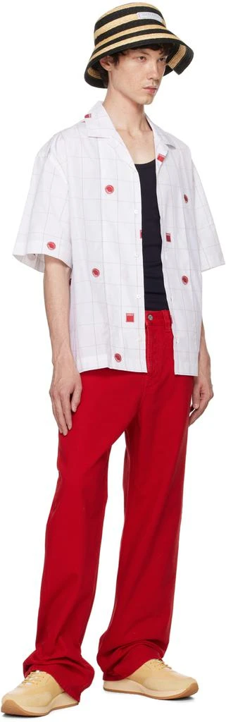 Jacquemus White La Casa 'La chemise Jean' Shirt 4