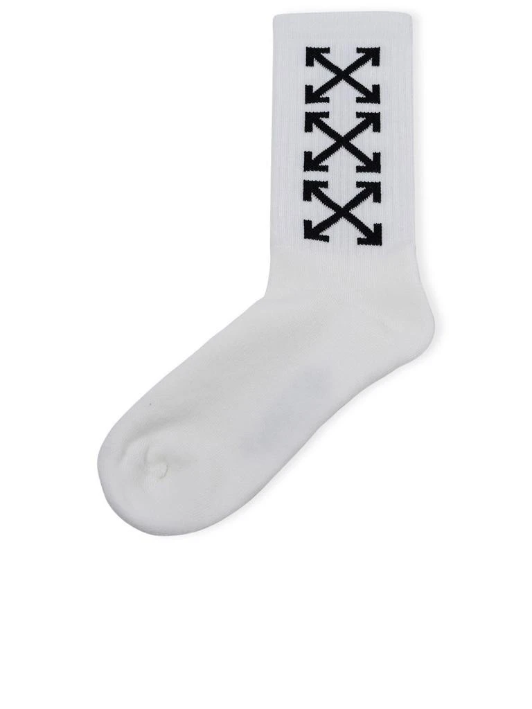 Off-White Off-White Kids Arrow Logo Intarsia Socks 2