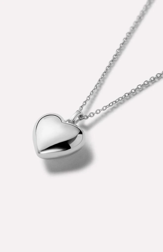 Ana Luisa Lev Small Silver Heart Necklace 5