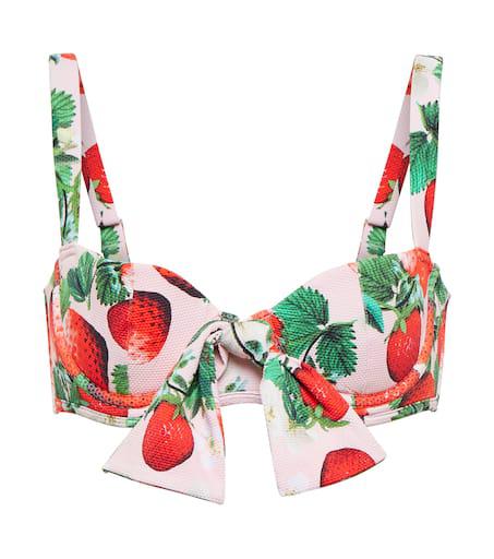 Alexandra Miro Clara printed bikini top