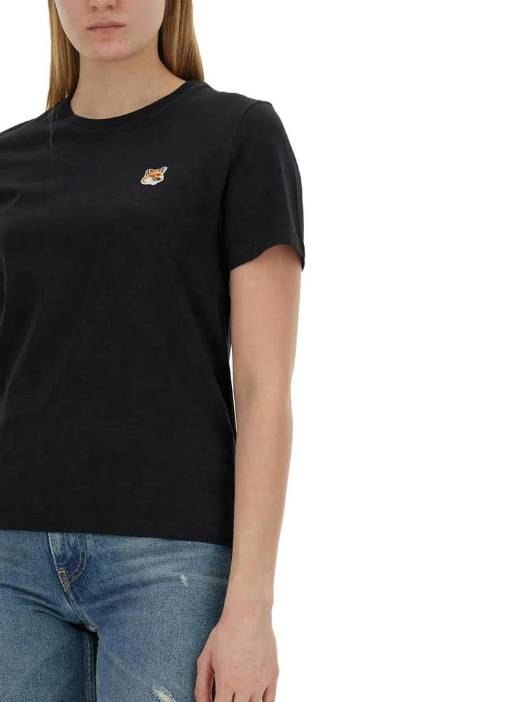 Maison Kitsune T-shirt With Fox Patch 2