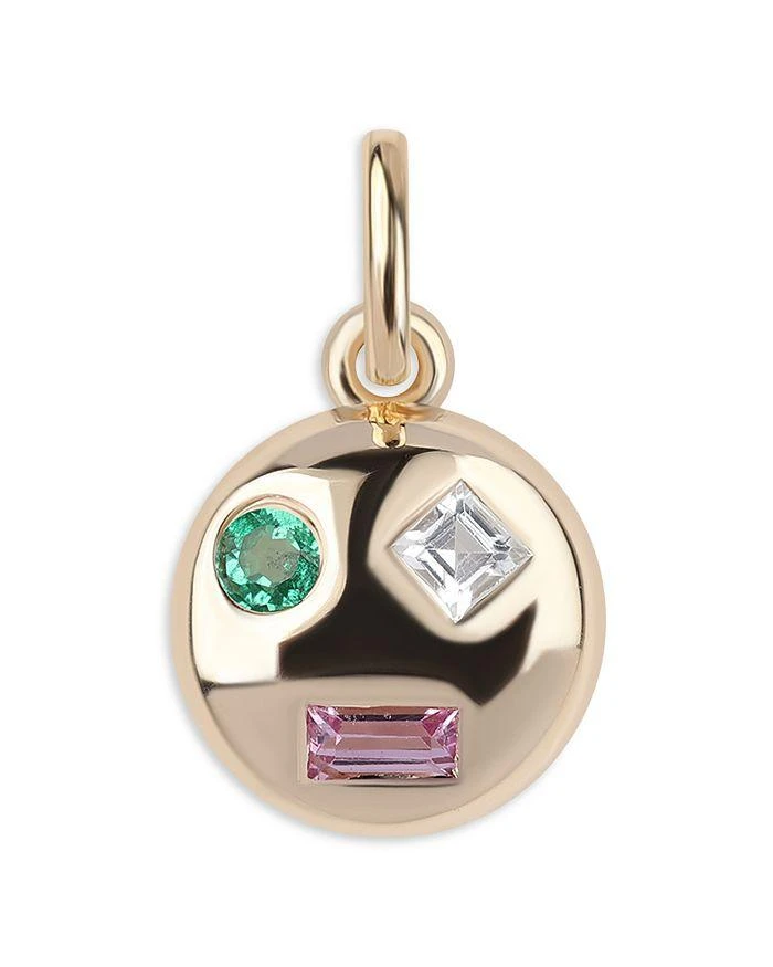 Moon
Meadow 14K Yellow Gold Multi Stone Mixed Cut Pendant Necklace, 20"