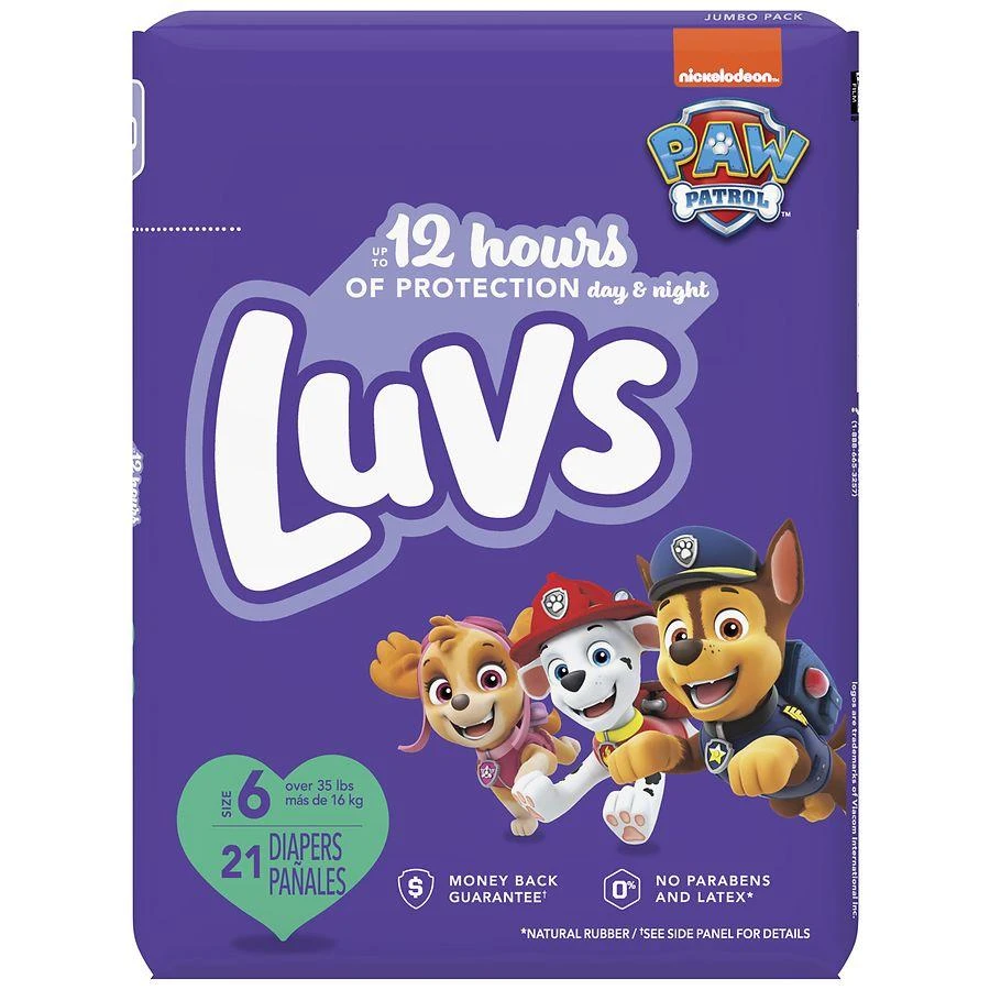 Luvs Pro Level Leak Protection Diapers Size 6 (35+ lbs)