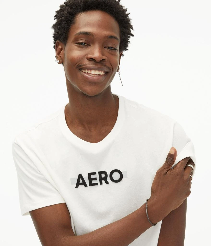 Aeropostale Aeropostale Men's Bar Logo Graphic Tee 2