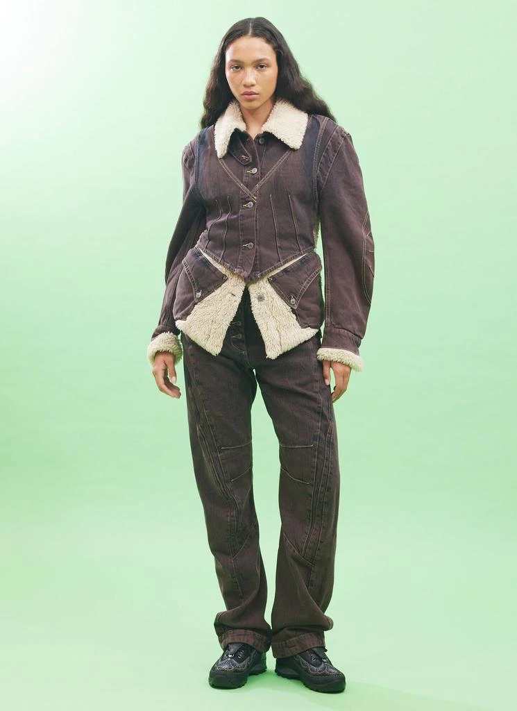 Kiko Kostadinov Paneled Denim Jacket 2