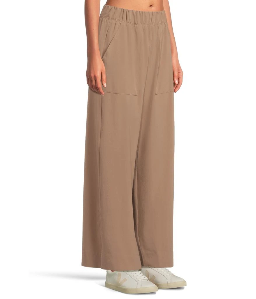 Beyond yoga Stretch Woven Wide Leg Pants 2