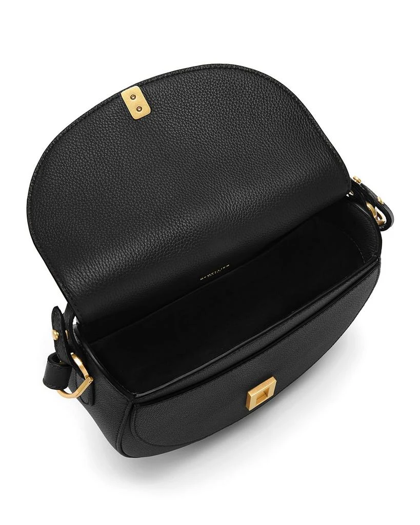 Demellier Siena Small Leather Saddle Bag 2