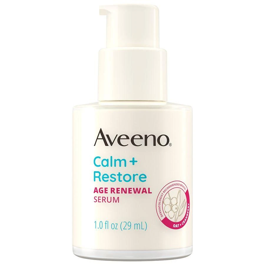 Aveeno Calm + Restore Age Renewal Anti Aging Face Serum 3