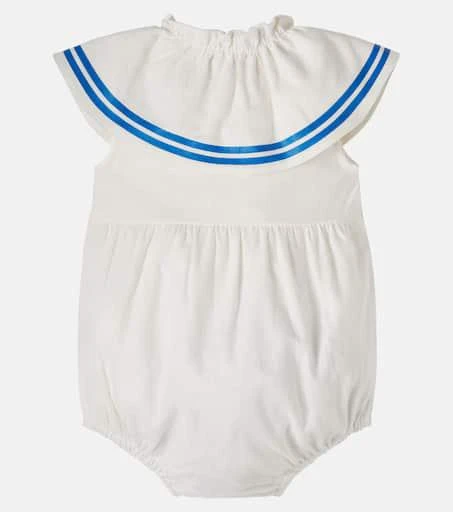 Tinycottons Baby linen and cotton bodysuit 2