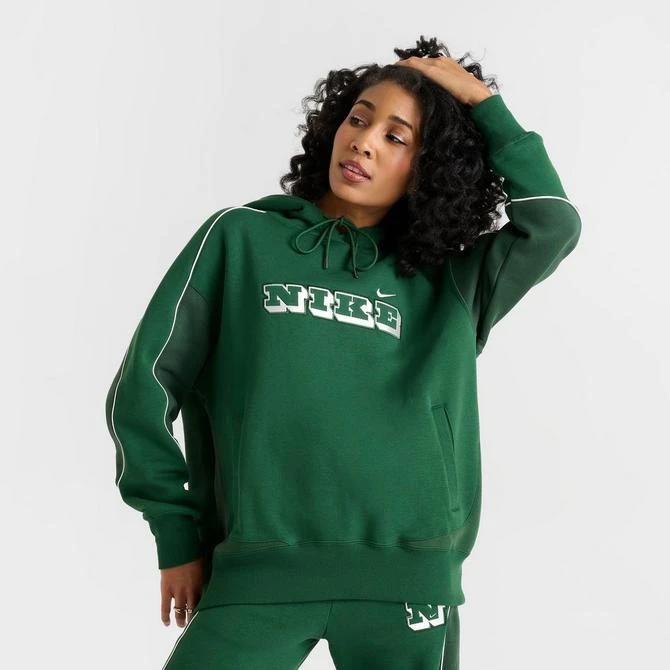 NIKE Women's Nike Sportswear Heritage Oversized Fleece Hoodie 3