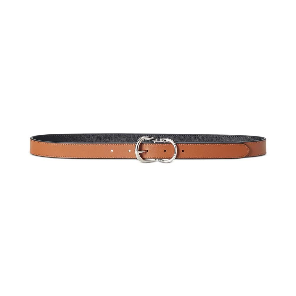 Lauren Ralph Lauren Reversible Crosshatch Leather Belt 3