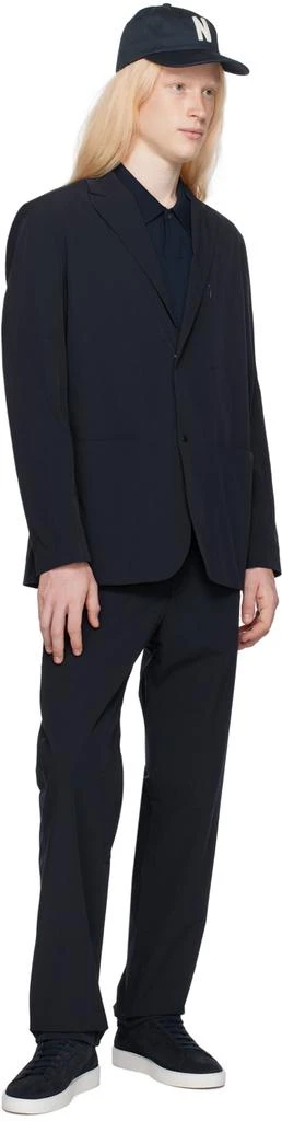 Norse Projects Navy Aaren Travel Light Trousers 4