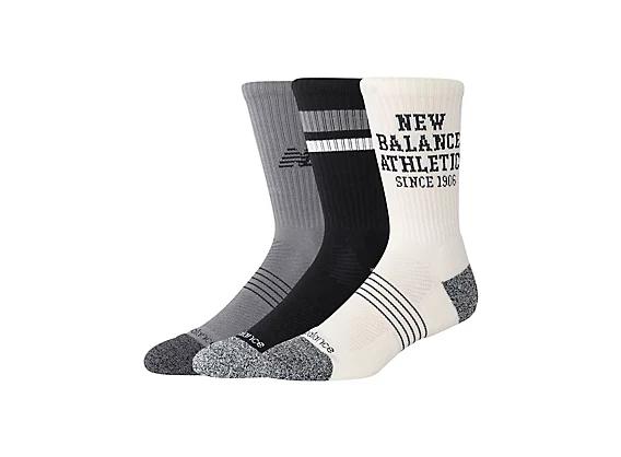 New Balance Active Graphic Crew Socks 3 Pack