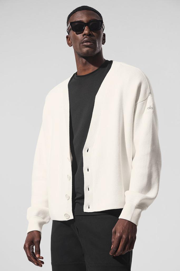 Alo Scholar Cardigan Sweater - Espresso
