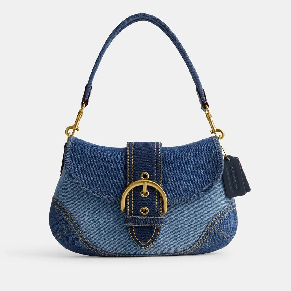 Coach Coach Soho Two-Tone Denim Bag