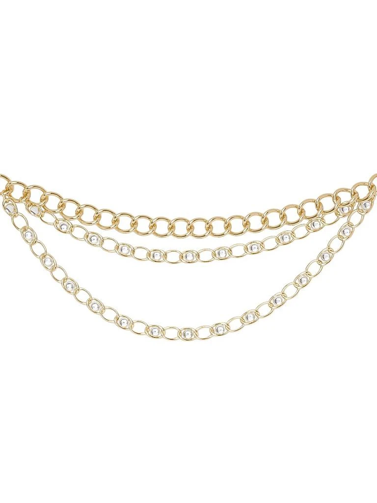 Ramy Brook Glass Chain Jewelry Dominika Chain Belt 2
