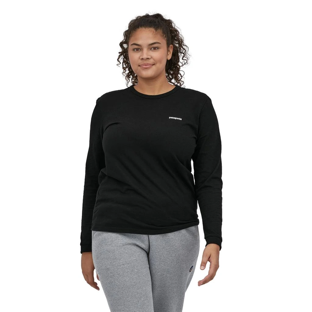 Patagonia Patagonia Long-Sleeved P-6 Logo Responsibili-Tee Shirt - Women's 3