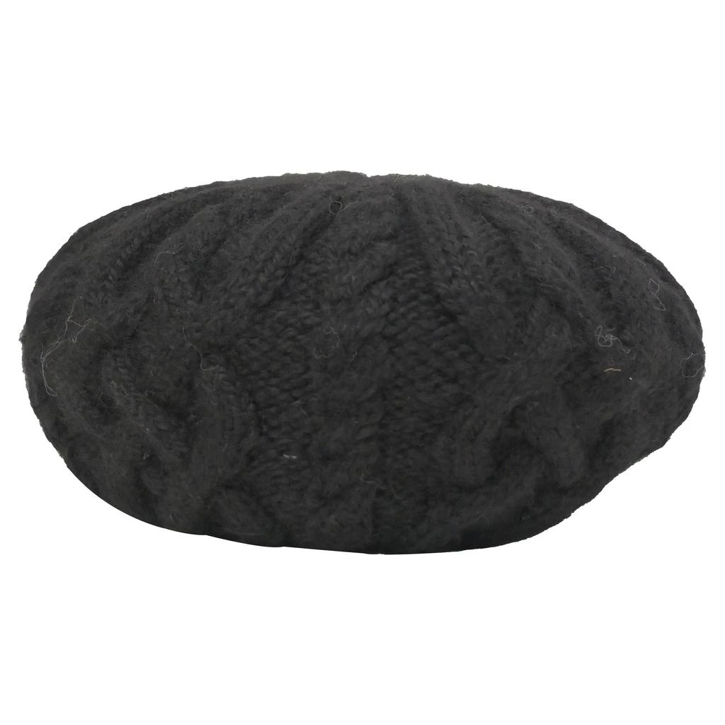 Eugenia Kim Jamie Alpaca Beret In Black Wool - Hats - Free  display picture 2