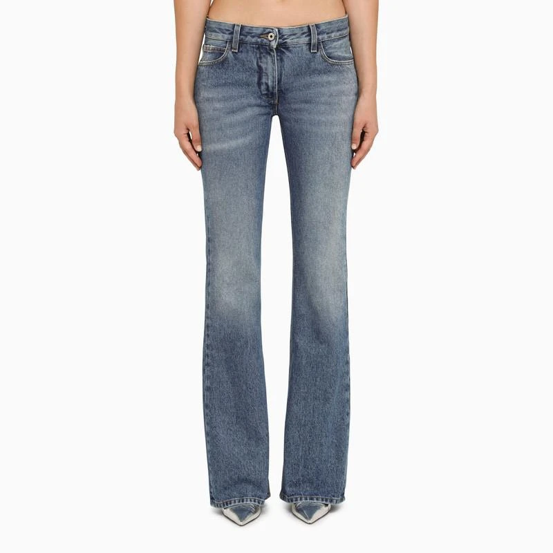 Off-White™ Blue low-waisted jeans 1