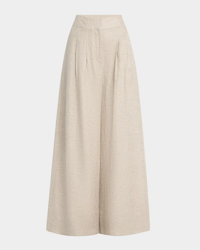 JBQ Logan 2.0 Embellished Wide-Leg Pants 1