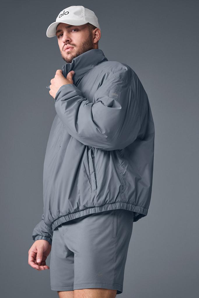 スウェット・トレーナー [Alo Yoga] Latitude Light Weight 1/2 Zip Pullover Jacket Latitude Light Weight 1/2 Zip Pullover Jacket - Winter Ivy | ALO