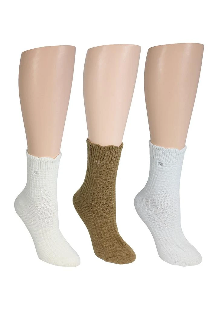 Sam Edelman Waffle Midi Boot Socks - 3 Pack