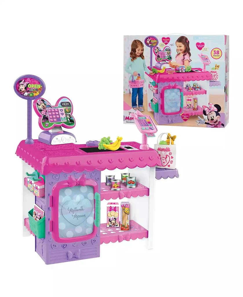 Minnie Mouse Marvelous Market, Pretend Play Cash Register with Sounds 5