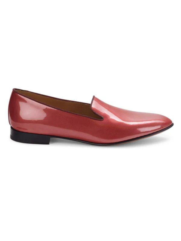 Donatello Anya Patent Leather Smoking Slippers 1