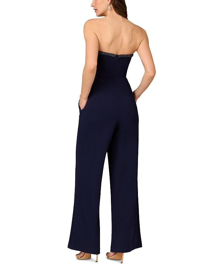 Aidan Mattox Strapless Jumpsuit