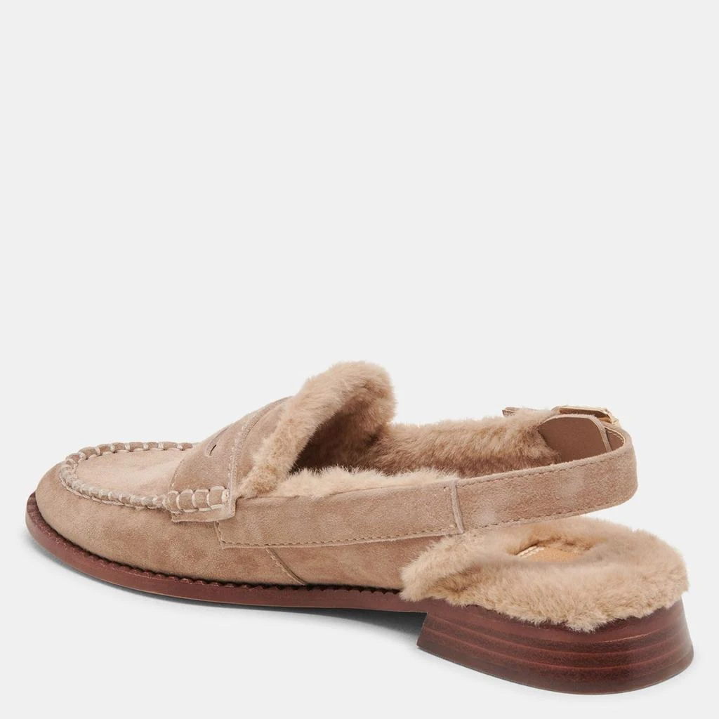 Dolce Vita Hardi Plush Loafers Mushroom Suede 5