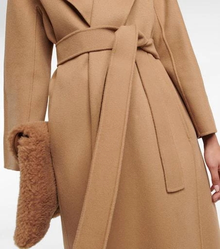 Max Mara Messi belted virgin-wool coat 5