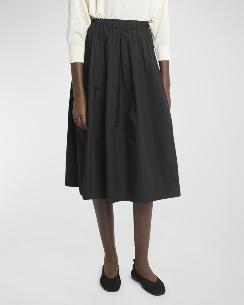 Co Cotton Midi Bubble Skirt