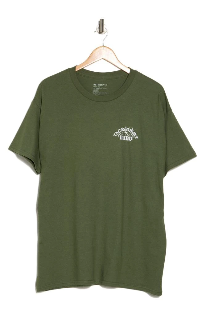 RETROFIT Tacos On My Mind Graphic Print T-Shirt 3