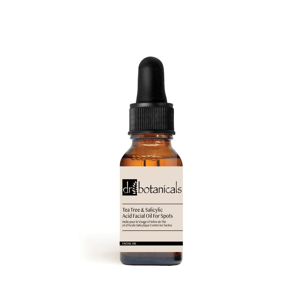 Dr. Botanicals Eucalyptus, Tea Tree & Salicylic Acid Facial Oil For Spots 15ml