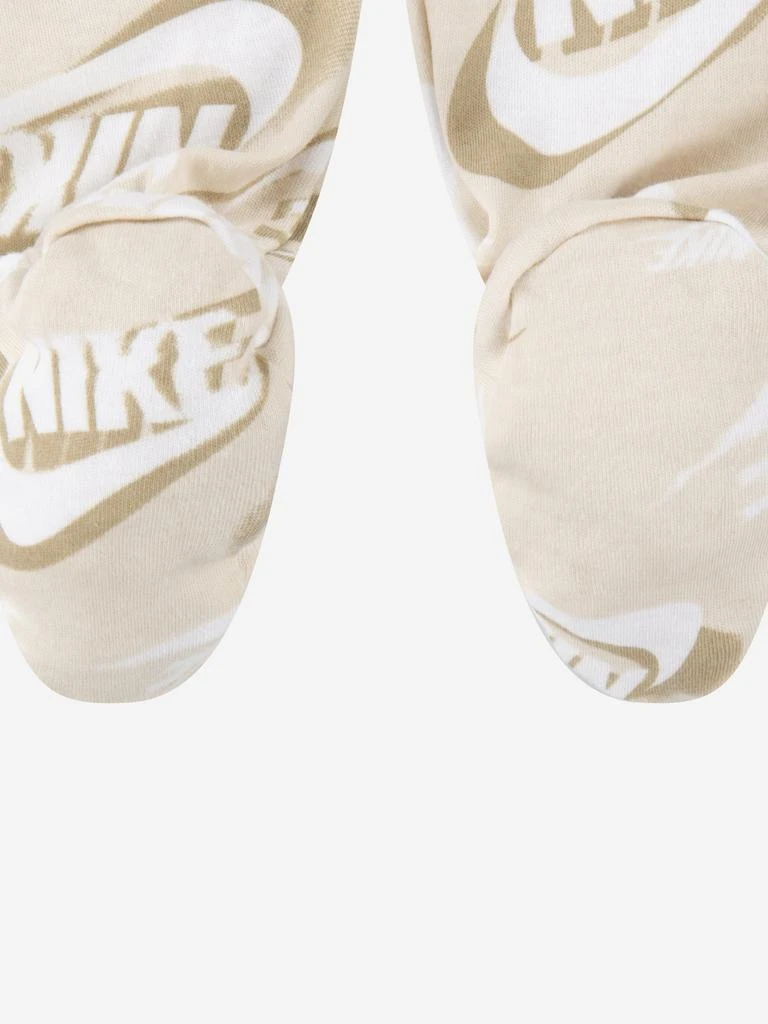 Nike Baby Boys NSW Babygrow in Beige 4