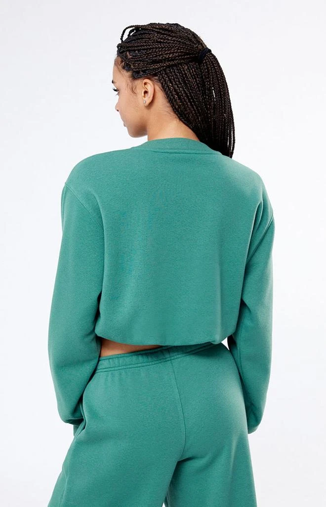 PacSun Bubble Cropped Crew Neck Sweatshirt 4