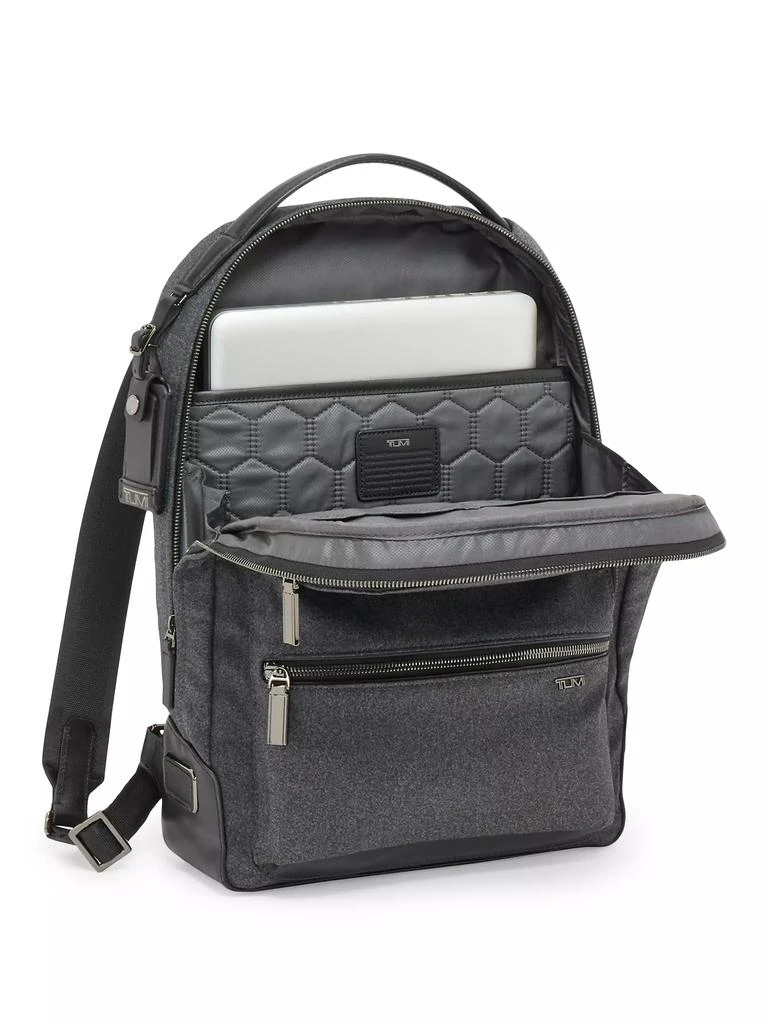 Tumi Harrison Bradner Nylon & Leather Backpack 2
