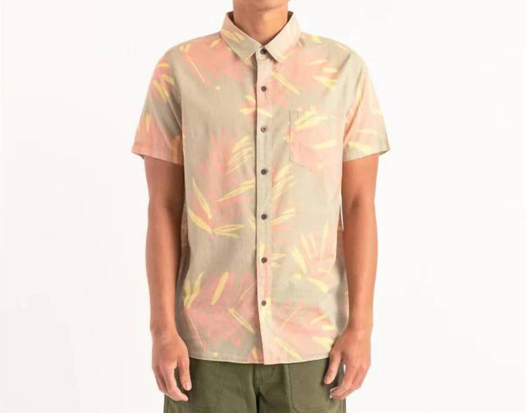 Banks Journal Banks Journal - Seasons Short Sleeve Woven Shirt