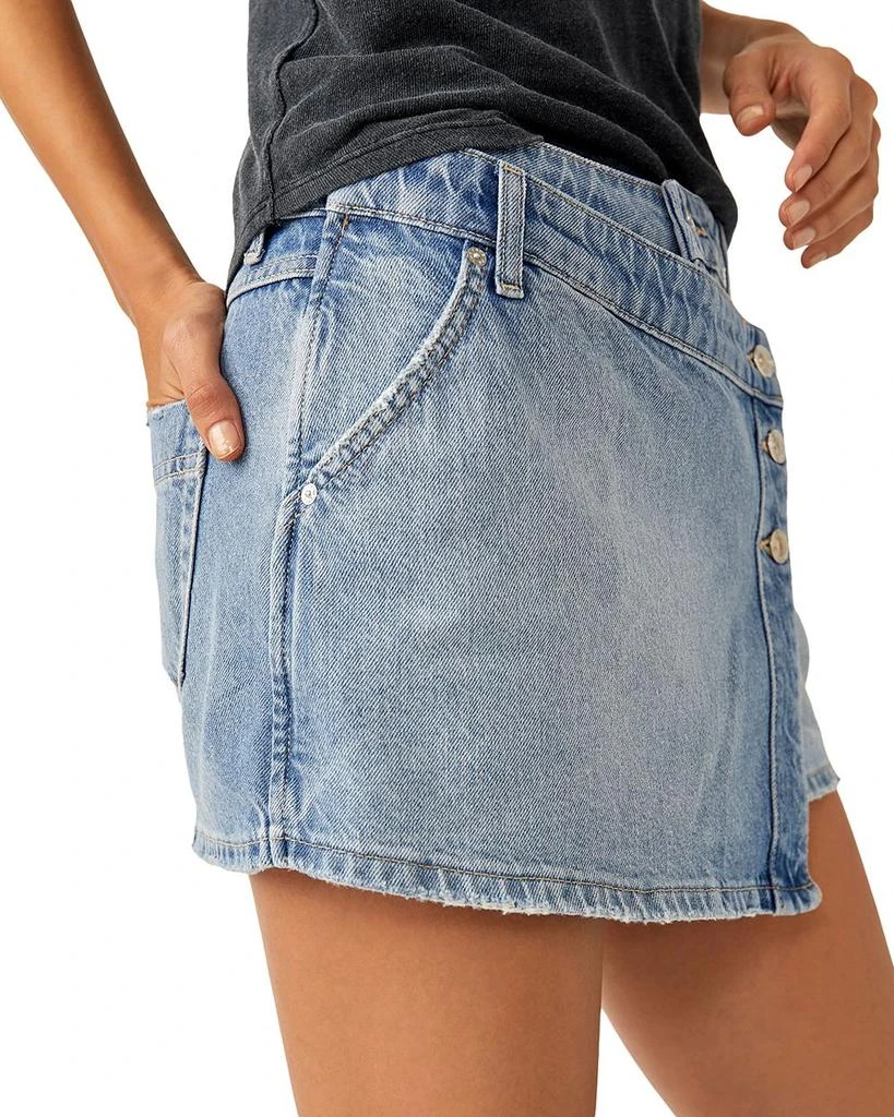 Free People We The Free Wynne Denim Skirt 3