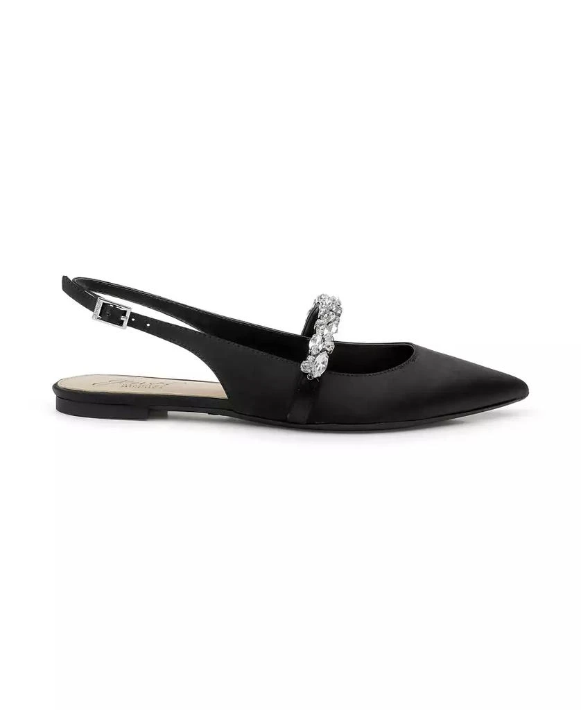 Badgley Mischka Women's Bambi Slingback Evening Flats 2