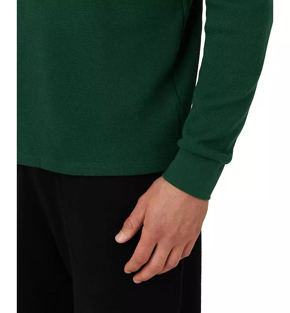 Lacoste Men's Waffle-Knit Thermal Sleep Shirt 15